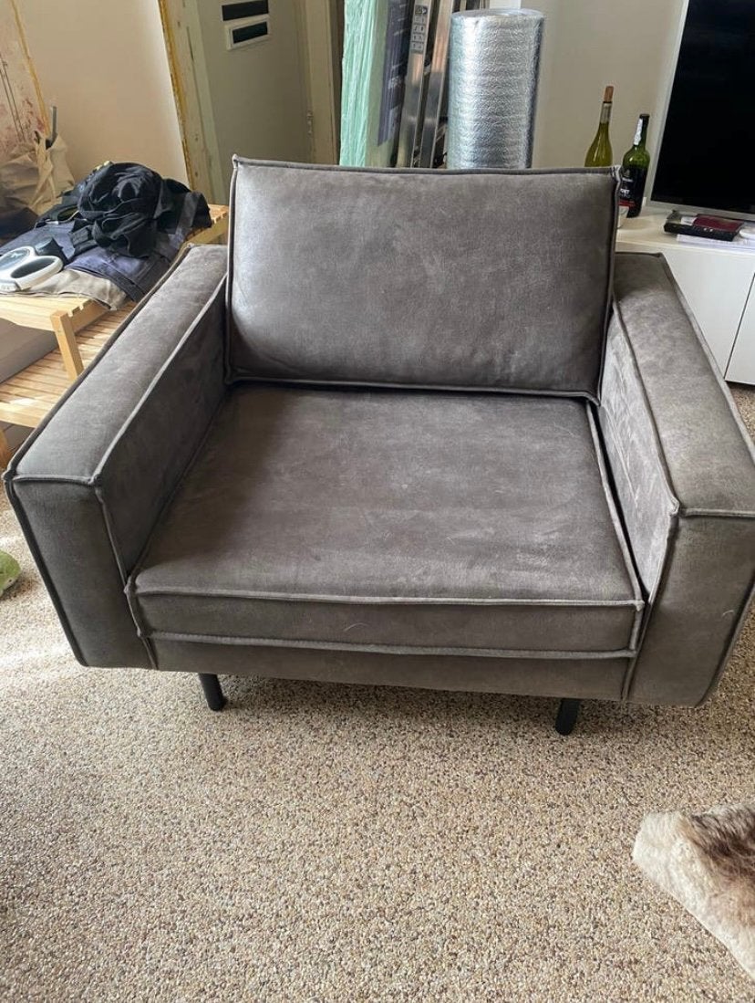 Loveseat, Ophalen, Tweepersoons, 75 tot 100 cm, Zo goed als nieuw