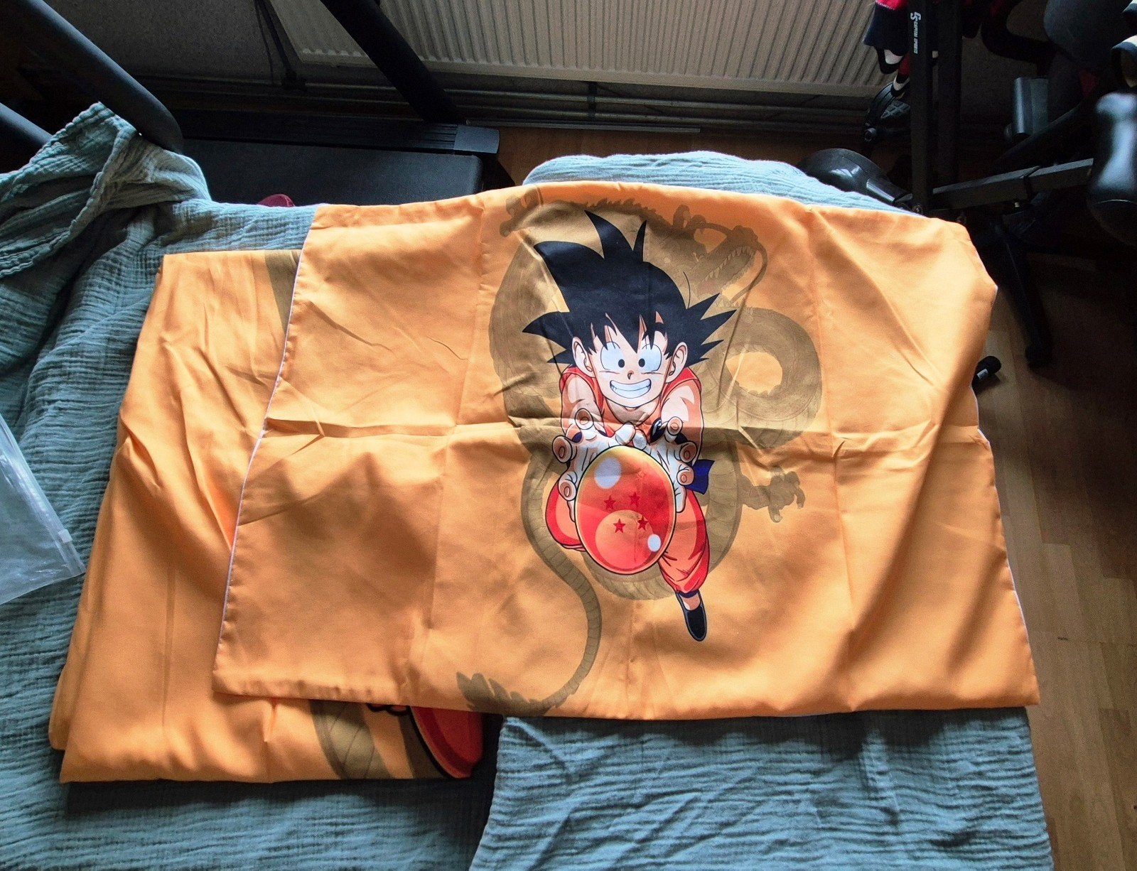 Nieuw Dragon Ball Z Dekbedovertrek met Kussensloop, Ledikant, Dekbedovertrek, Nieuw, Ophalen of Verzenden