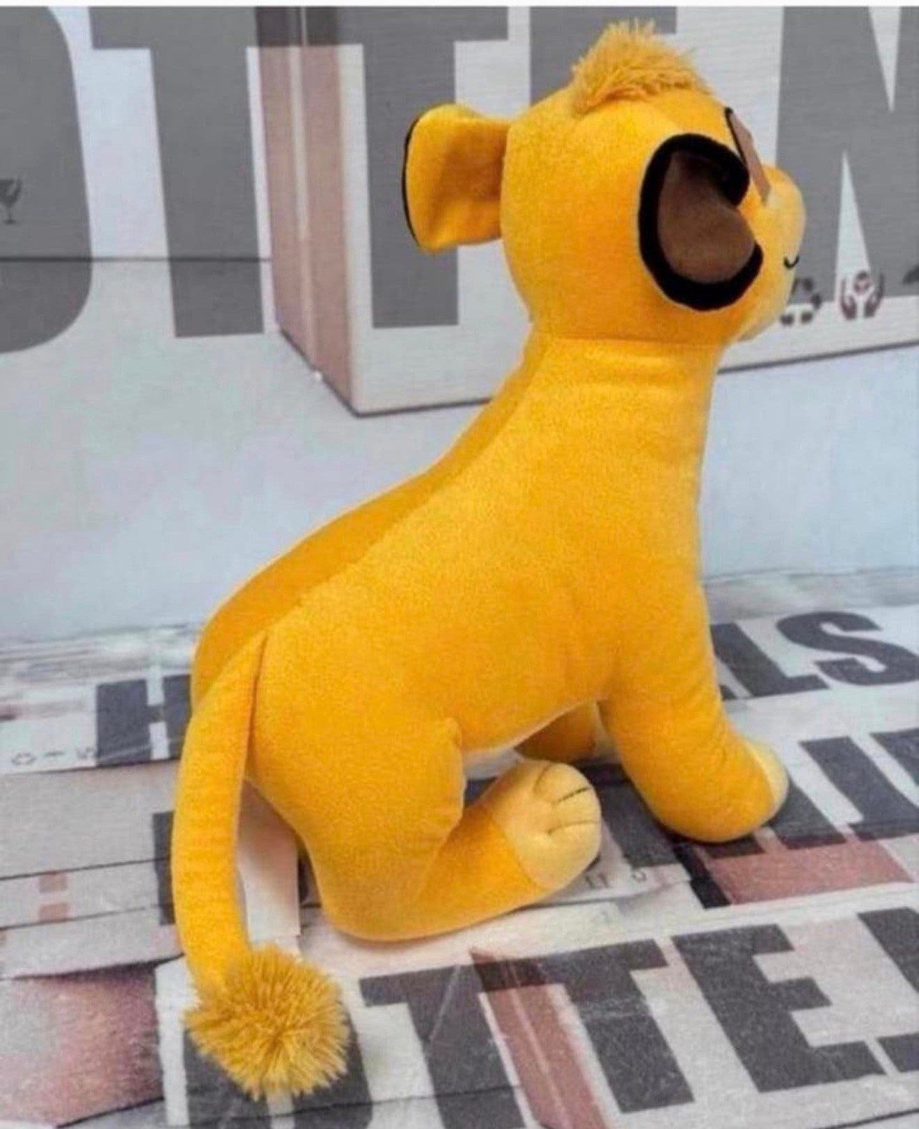 Nieuw XL 45cm Disney the Lion King knuffel plush Simba pluch, Verzamelen, Knuffel, P, P, Nieuw