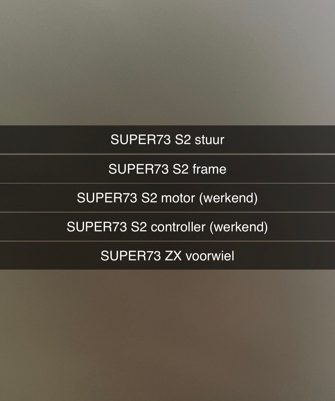 !!SUPER73 ONDERDELEN / LAATSTE WEEK!!, Fietsen en Brommers, Fietsonderdelen, Zo goed als nieuw, Frame, Ophalen