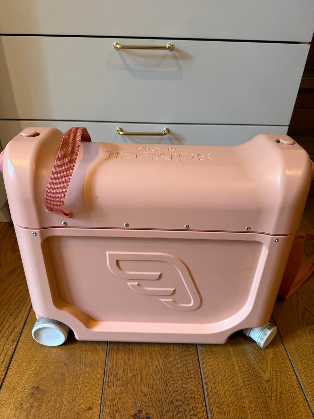 Stokke JetKids BedBox Roze - Zo goed als nieuw, Ophalen, Zo goed als nieuw