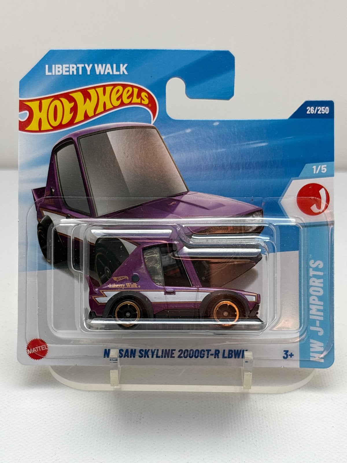 Hot Wheels 2025 Nissan Skyline 2000GT-R LBWK Liberty Walk, Auto, Nieuw, Ophalen of Verzenden, Mattel