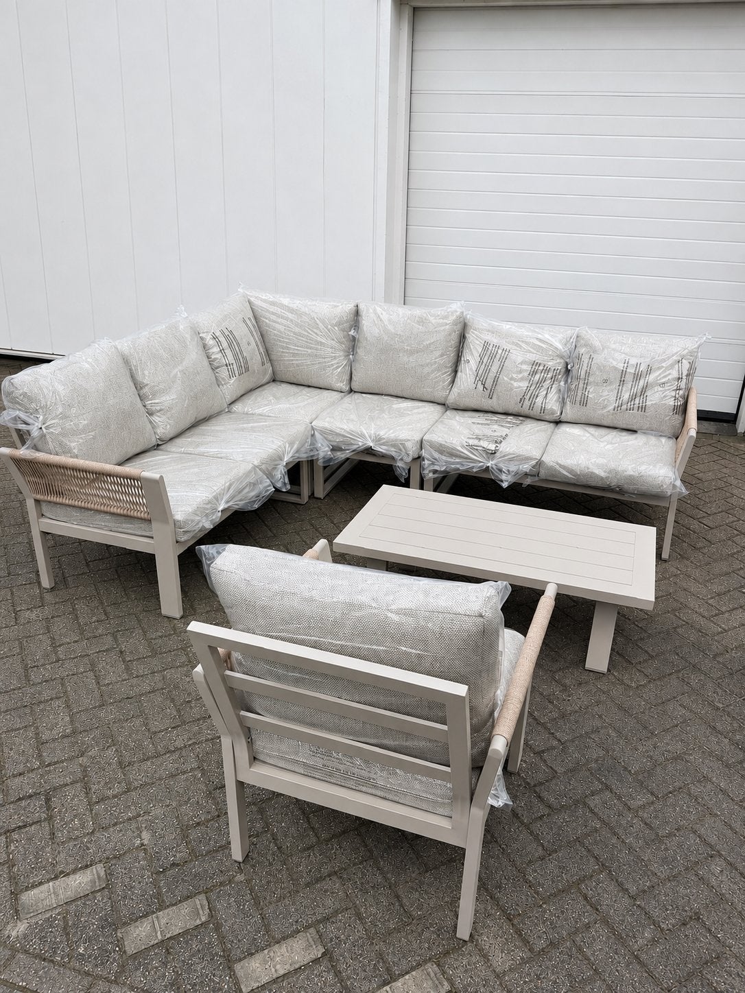 Nieuwe modulaire loungeset – nooit gebruikt!, Ophalen, Zo goed als nieuw