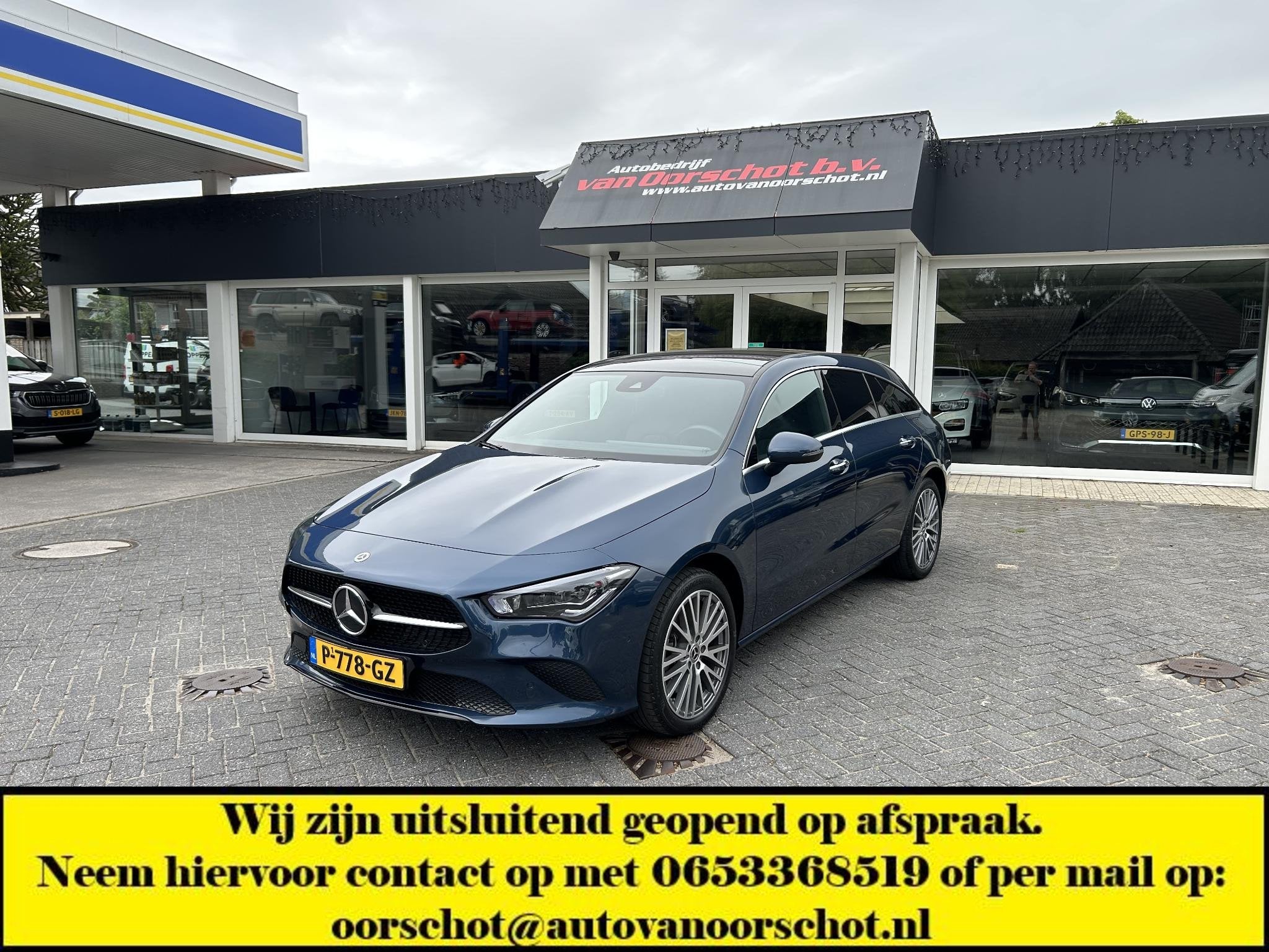 Mercedes-Benz CLA-klasse Shooting Brake 250 e Business Solut, Auto's, Gebruikt, 4 cilinders, 16 kWh, Hybride Elektrisch/Benzine