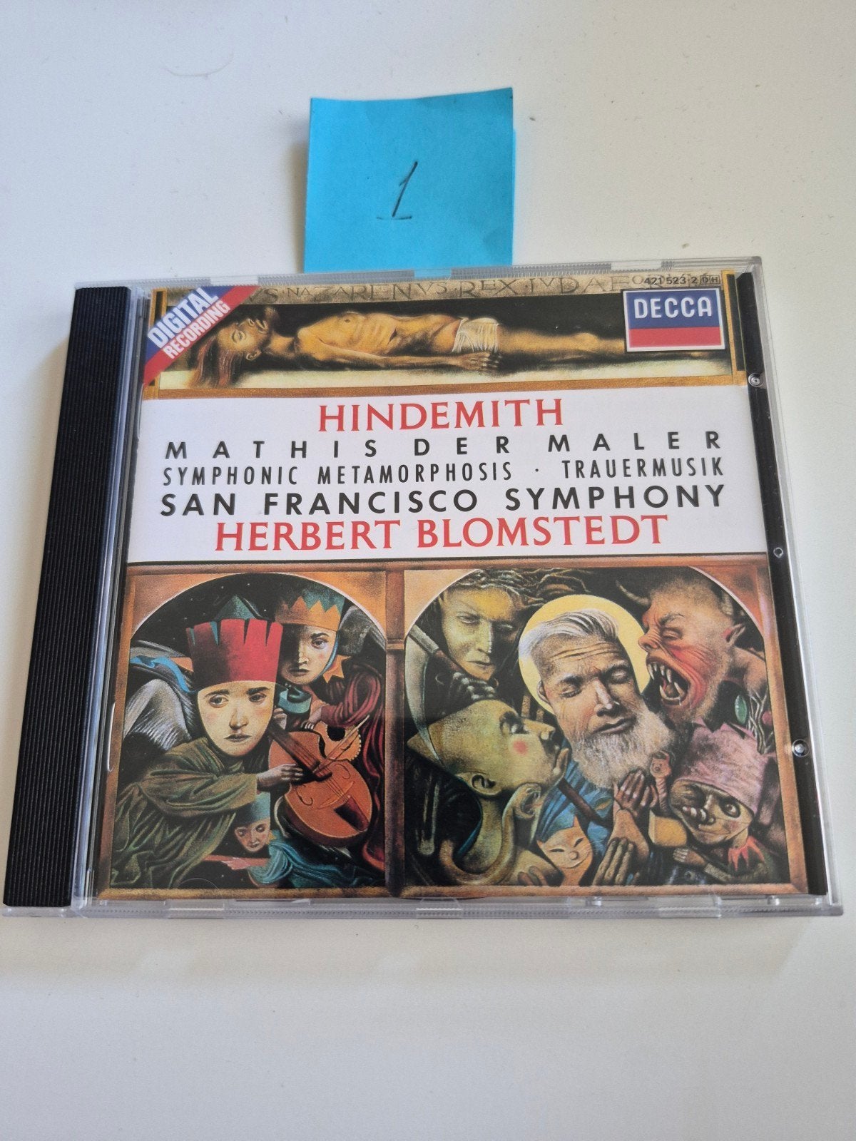 Hindemith Mathis der Maler, Trauermusik, Symphonic Metamorph, Overige componisten, Modernisme tot heden, Ophalen of Verzenden