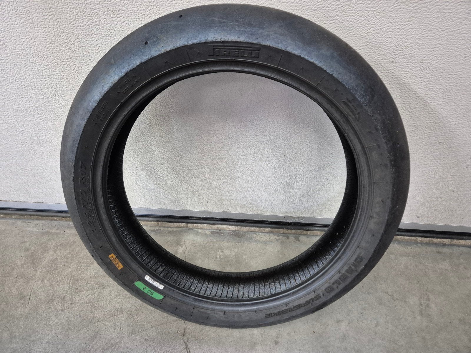 Pirelli Diablo Superbike Bigsize, Ophalen, Gebruikt