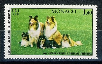 Monaco 1480 Honden 1981 postfris, Ophalen of Verzenden, Postfris