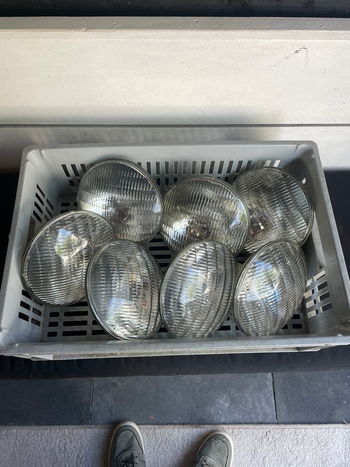 Par lampen, Ophalen, Gebruikt, Licht