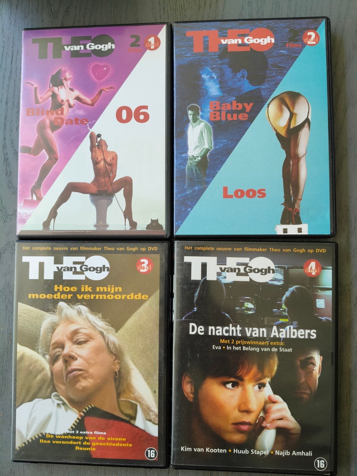 Theo van Gogh, 4 dvd's, Cd's en Dvd's, Ophalen of Verzenden, Zo goed als nieuw