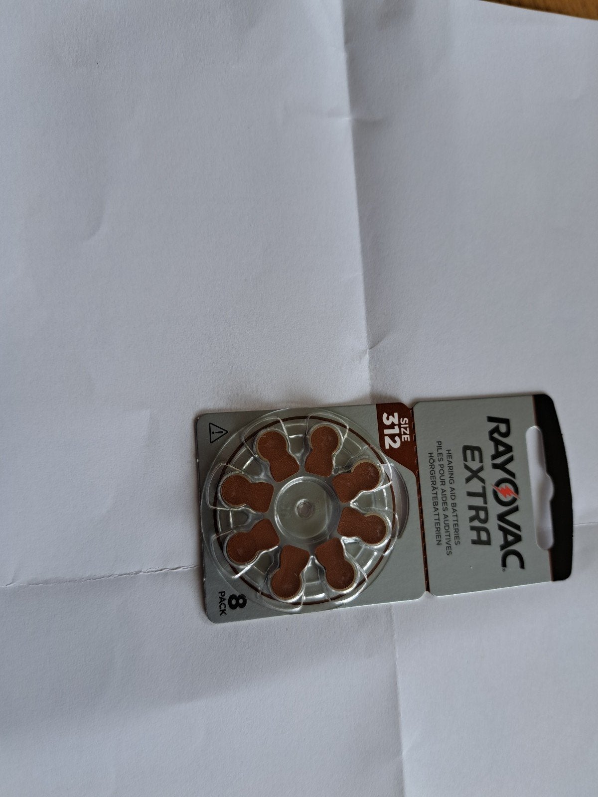 Rayovac Extra 312 hoortoestelbatterijen  120 stuks, Ophalen, Nieuw