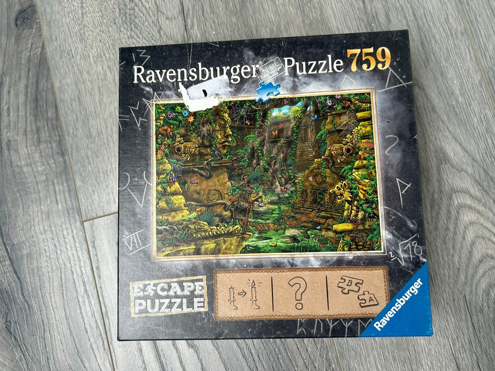 Ravensburger escape puzzel 759 stukjes, Ophalen of Verzenden, 500 t/m 1500 stukjes, Zo goed als nieuw, Legpuzzel
