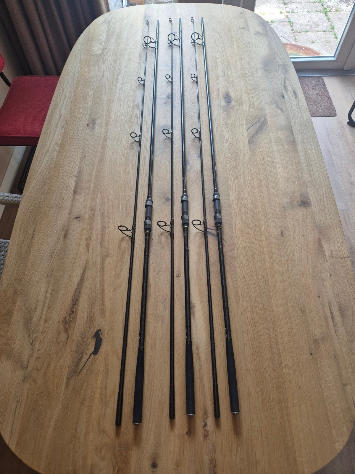 Shimano technium 12ft, Ophalen of Verzenden, Zo goed als nieuw, Werphengel