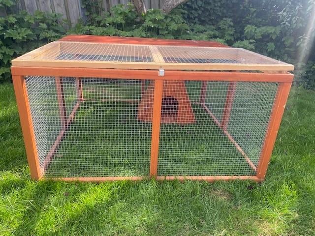 konijnenhok binnen en buiten, Ophalen, 60 tot 90 cm, Hok, Gebruikt
