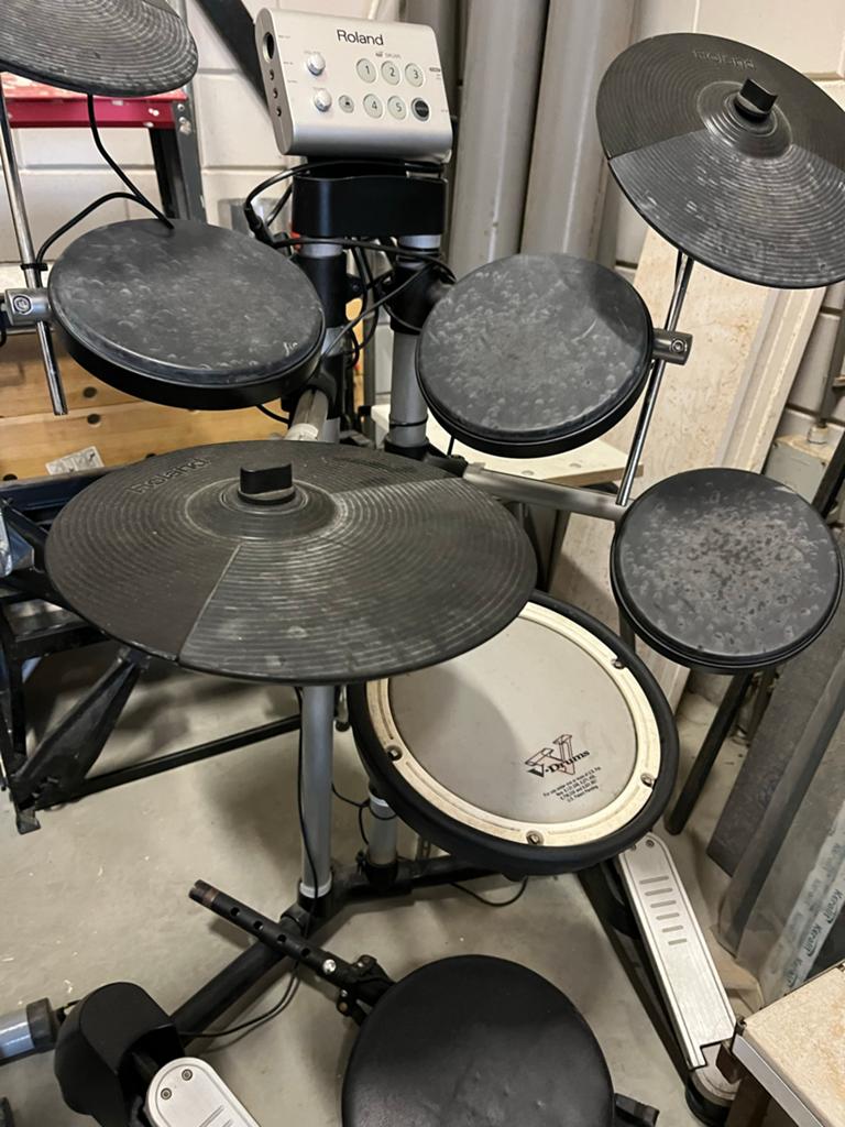 Roland HD-1 V drum set, Ophalen of Verzenden, Gebruikt, Roland, Elektronisch