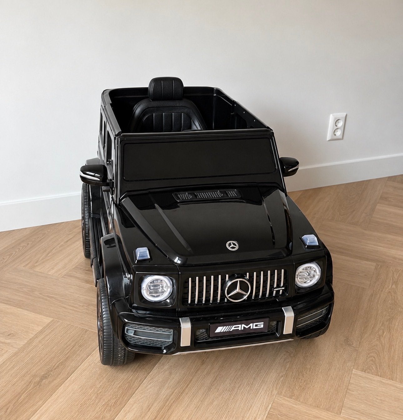 Mercedes G-Klasse elektrische kinderauto, Ophalen, Zo goed als nieuw, Loopvoertuig