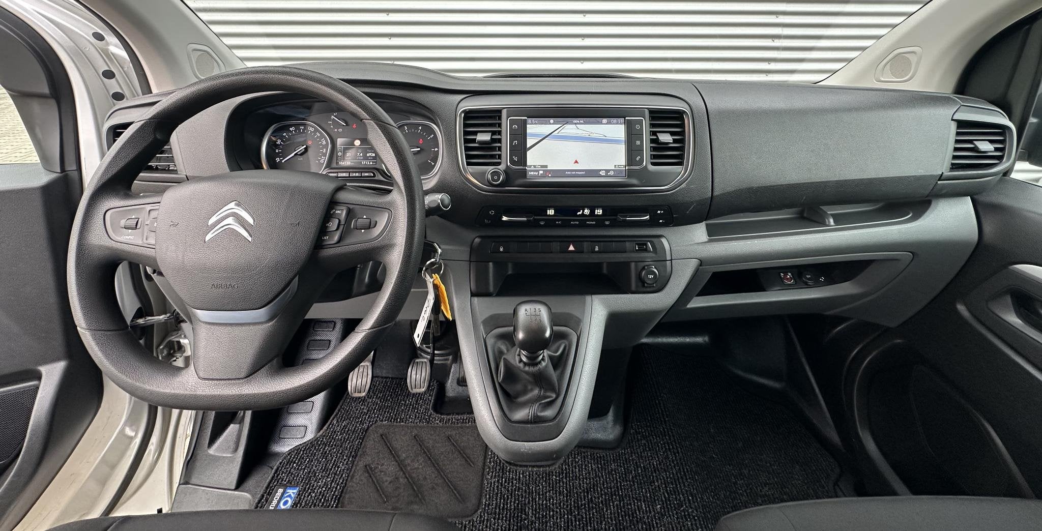 Citroen Jumpy 2.0 BlueHDI 120 XL DC Dubbele cabine MARGE, Voorwielaandrijving, Gebruikt, Euro 6, 4 cilinders