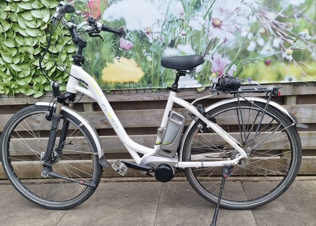 ebike flyer T8 52 cm panasonic 540 wh, 2 zitjes, Versnellingen, 56 cm of meer, Zo goed als nieuw