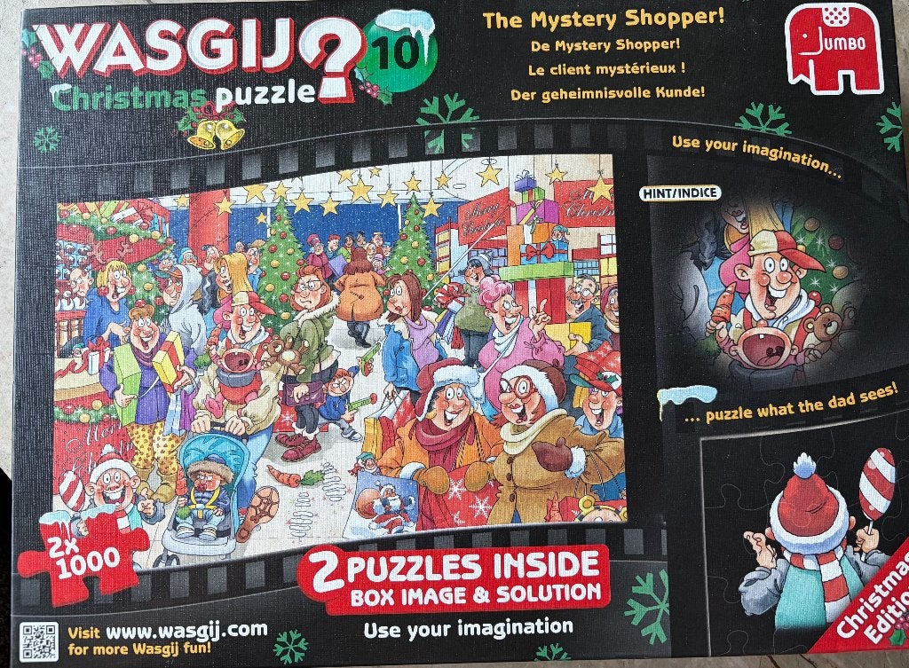 Wasgij puzzels, Ophalen of Verzenden, 500 t/m 1500 stukjes, Zo goed als nieuw, Legpuzzel