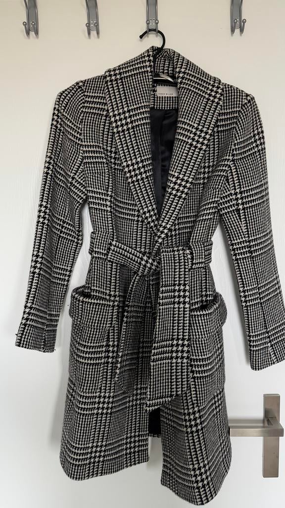 Karen Millen dames jas, Ophalen of Verzenden, Zo goed als nieuw, Maat 38/40 (M), Zwart