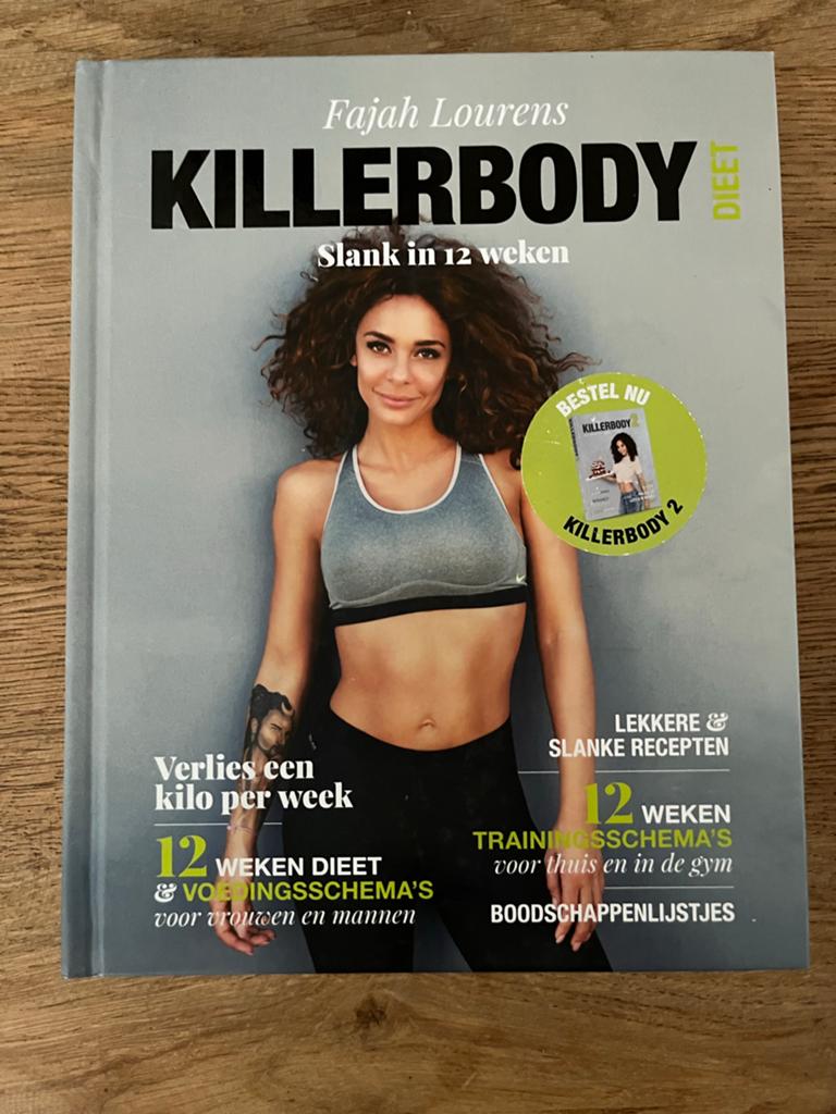 Fajah Lourens Killerbody Dieet: Slank in 12 weken, Ophalen of Verzenden, Zo goed als nieuw, Dieet en Voeding