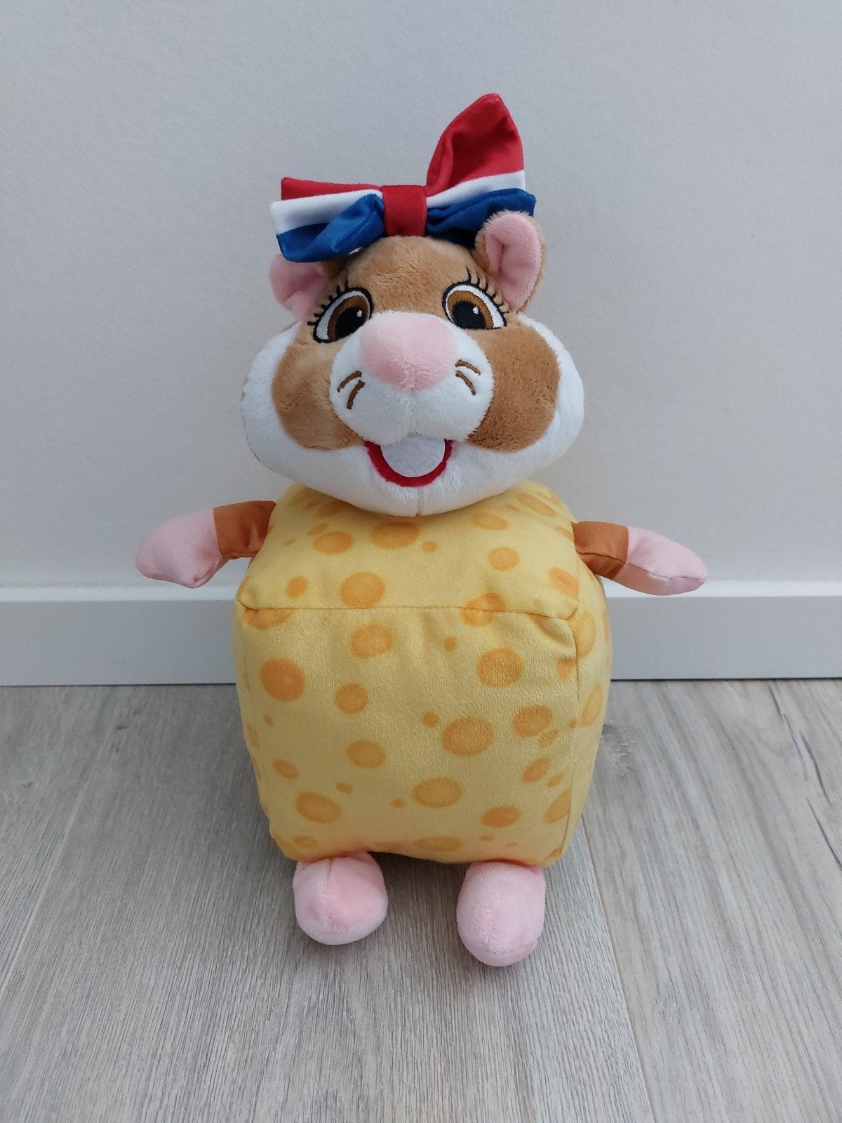 Knuffel hamster Ah Albert Heijn Holland kaas L2223, Ophalen of Verzenden, Zo goed als nieuw, Overige typen