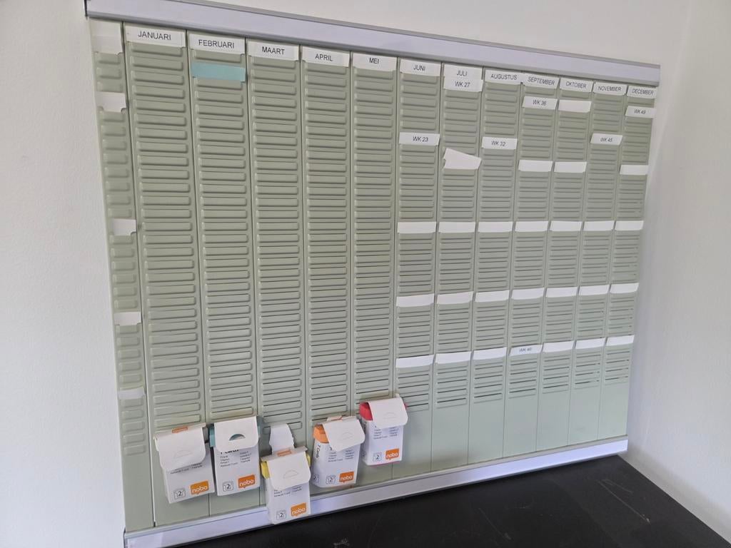 Planbord Nobo 12 panelen kaartplanner, Ophalen, Nieuw, Overige typen