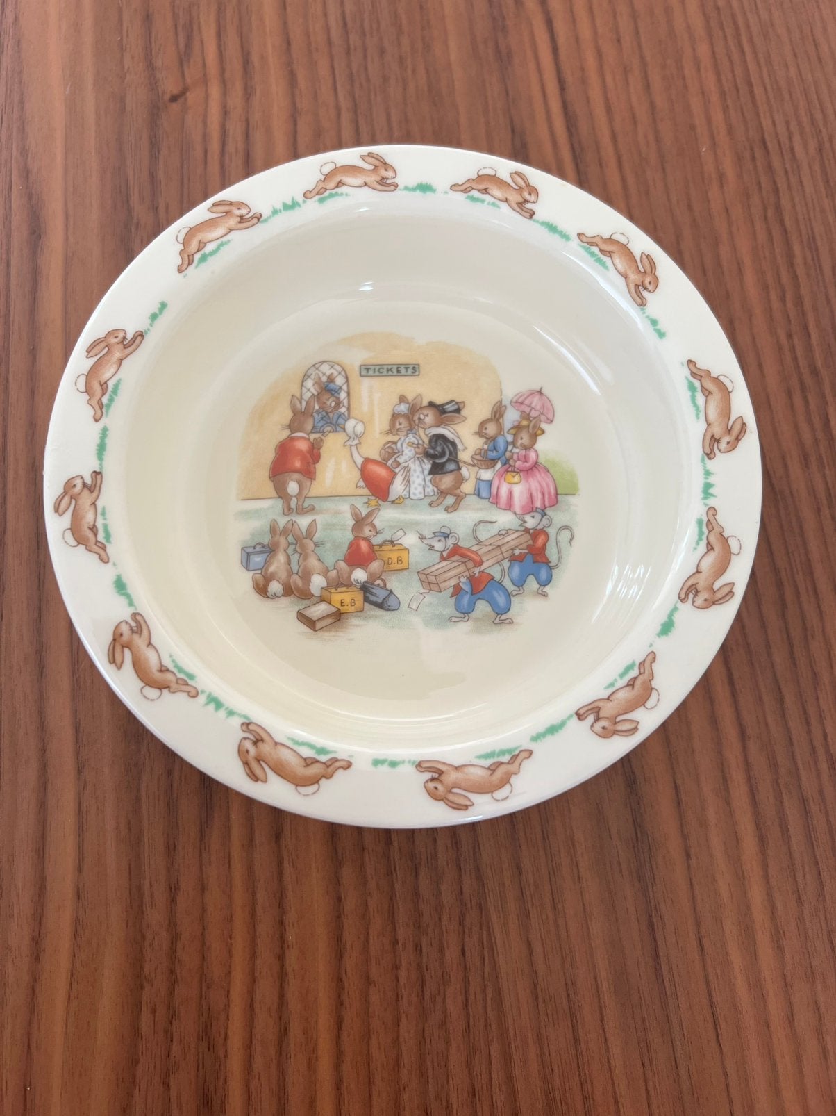 Royal Doulton Bunnykins diep bordje/schaaltje, Ophalen of Verzenden