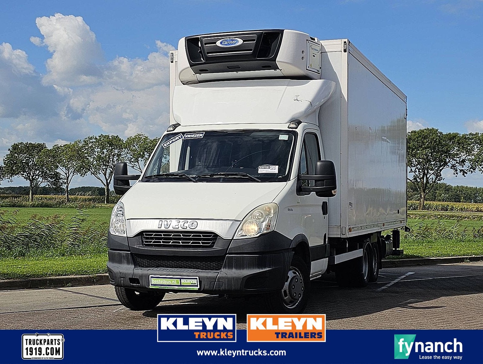 IVECO DAILY 40C15 koelwagen euro6, Auto's, Gebruikt, Iveco, Wit, Bedrijf