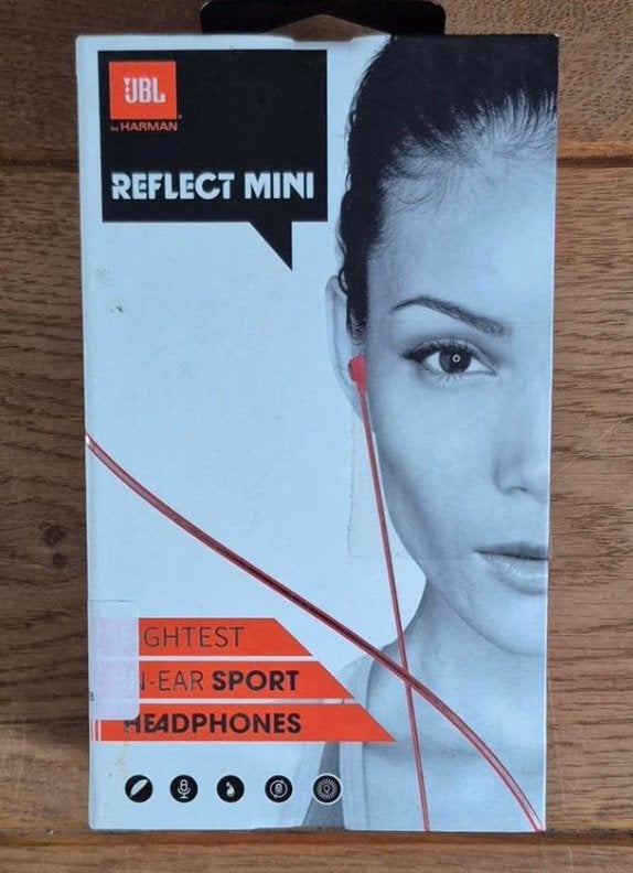 JBL Reflect Mini In-Ear Sport Koptelefoon - met kabel, Audio, Tv en Foto, Koptelefoons, In-ear, JBL, Ophalen of Verzenden, Zo goed als nieuw