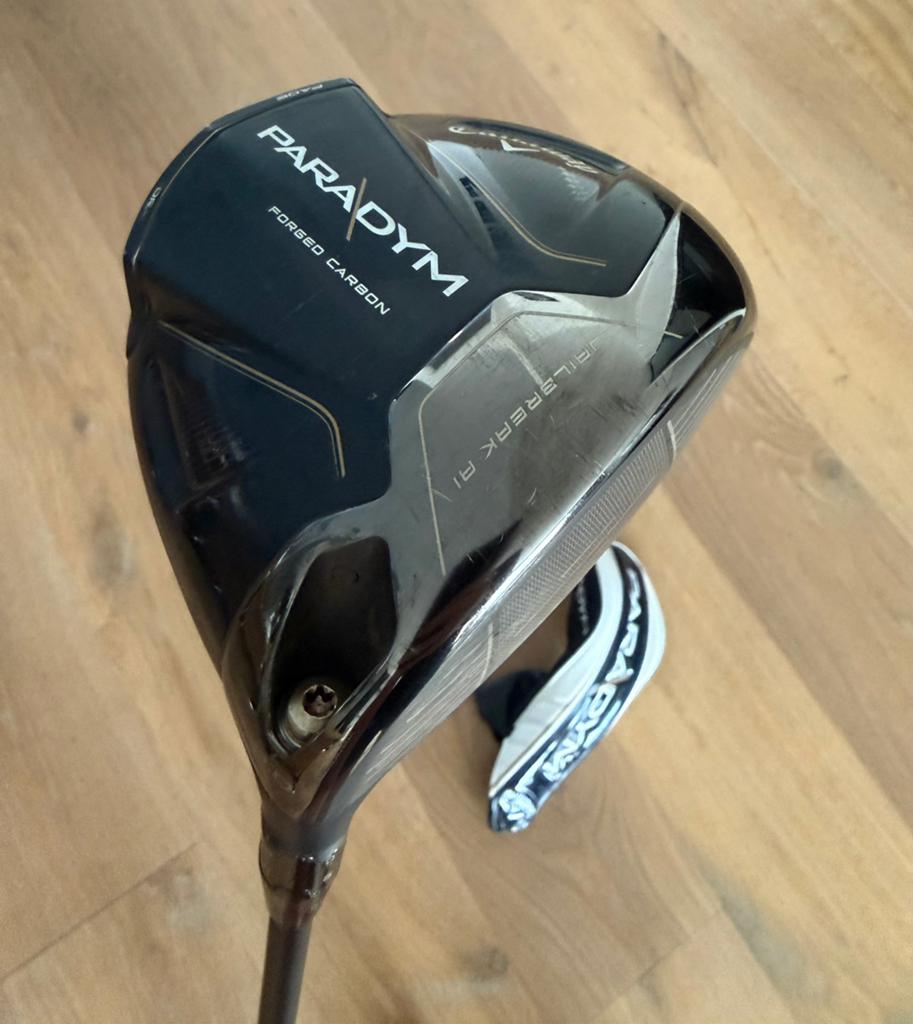 Callaway Paradym Driver 9.0, Aldila Rogue White 130 MSI 60S, Ophalen, Zo goed als nieuw, Club, Callaway