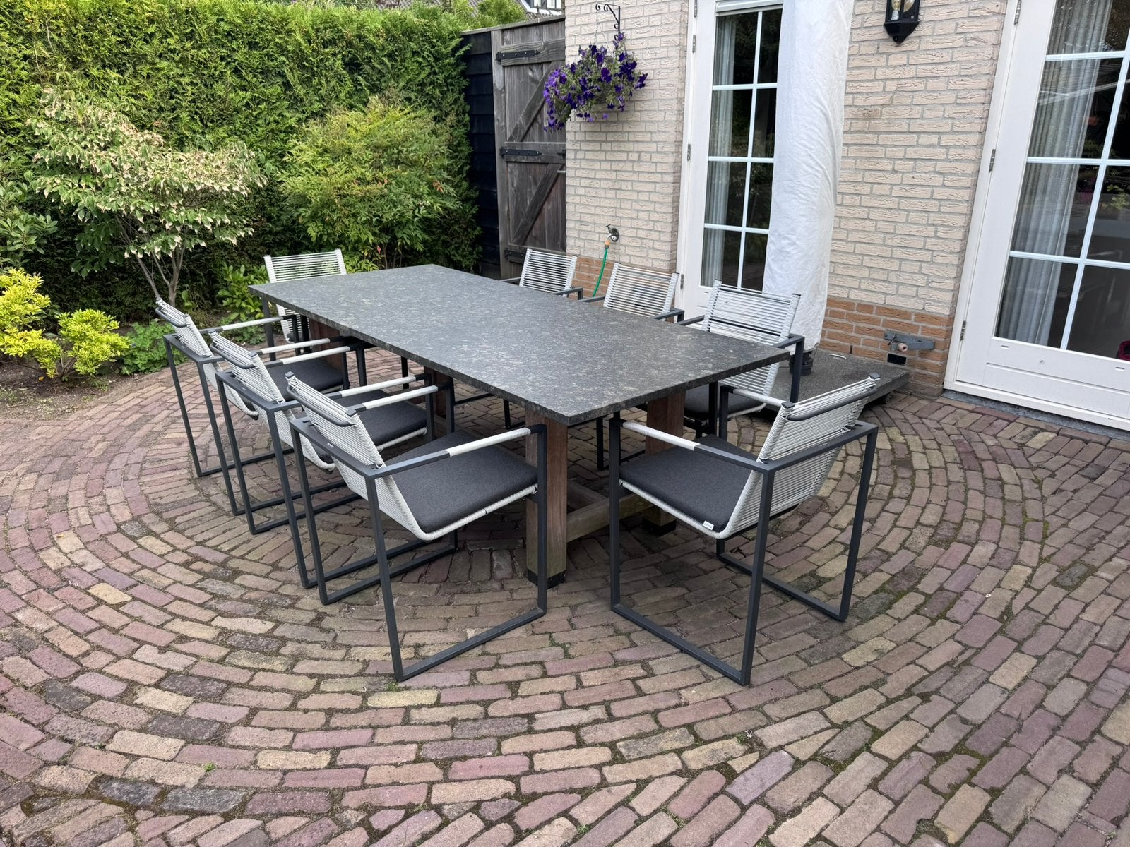 Borek Andria tuinstoelen, Ophalen, Zo goed als nieuw, Wicker