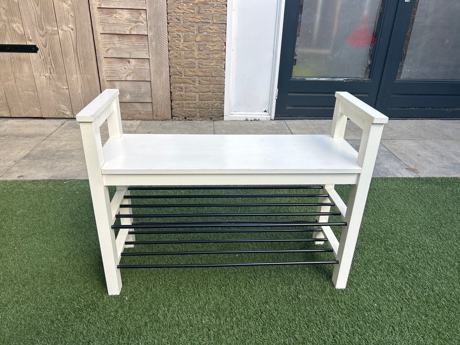 IKEA schoenenbank/rek met gebruikssporen, Ophalen, Gebruikt