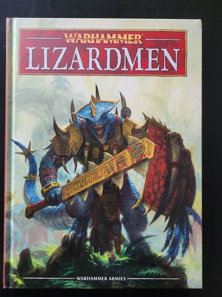 Games Workshop Warhammer Lizardmen Hardcover Army Book, Hobby en Vrije tijd, Ophalen of Verzenden, Zo goed als nieuw, Warhammer