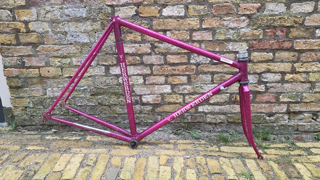V. Herwerden Tijdrit Frameset 650c/700c - 57cm, Fietsen en Brommers, Ophalen of Verzenden, Gebruikt, Frame, V. Herwerden
