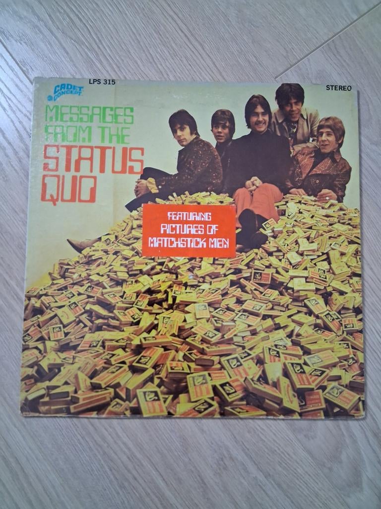 Messages From The Status Quo LP, Cd's en Dvd's, Vinyl | Rock, Ophalen of Verzenden