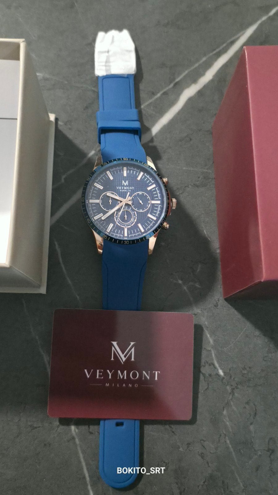 Nieuw Veymont Aurelio horloge in doos met certificaat, Sieraden, Tassen en Uiterlijk, Ophalen