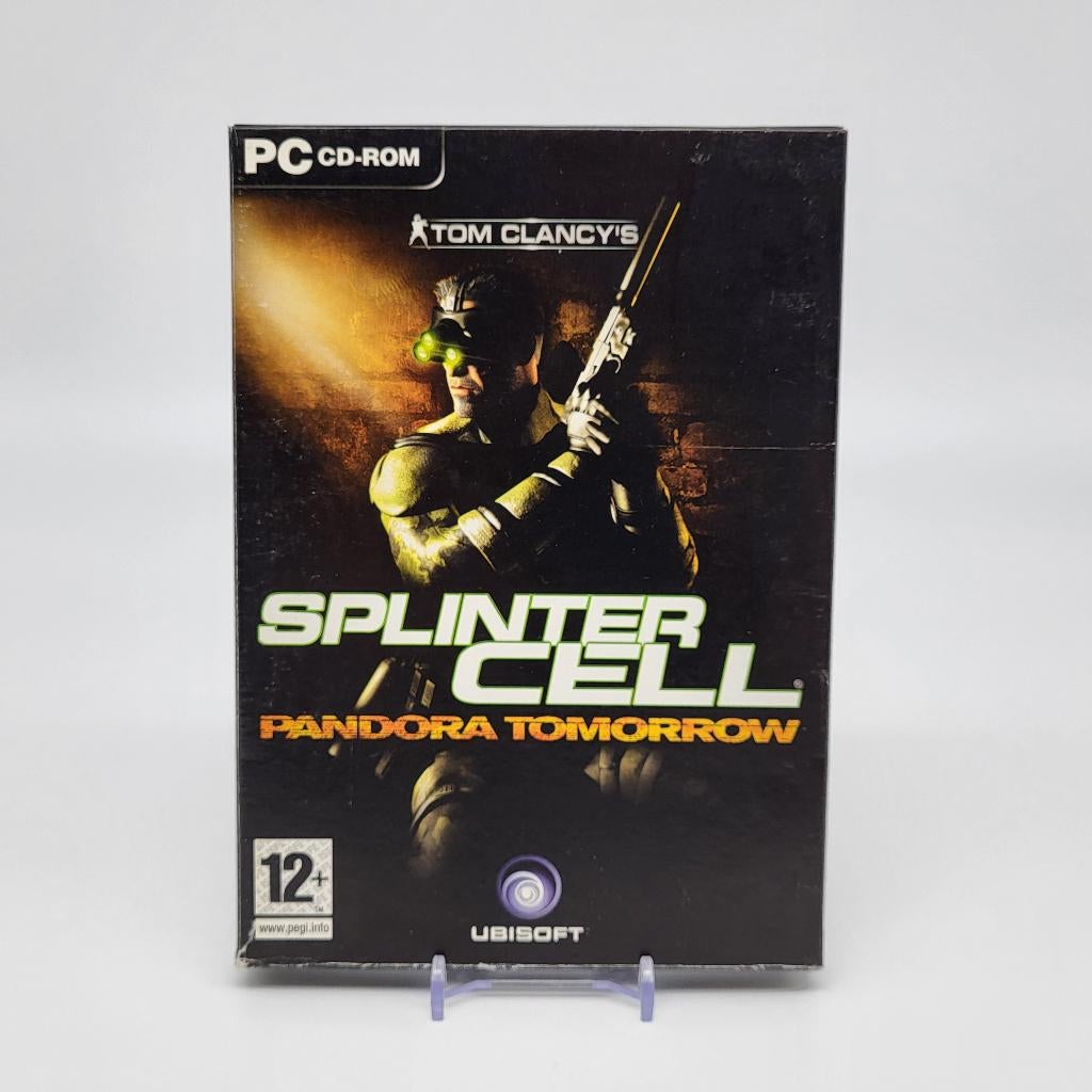 Tom Clancy's Splinter Cell Pandora Tomorrow PC CD-ROM, Spelcomputers en Games, Gebruikt, Overige genres, 1 speler, Ophalen of Verzenden