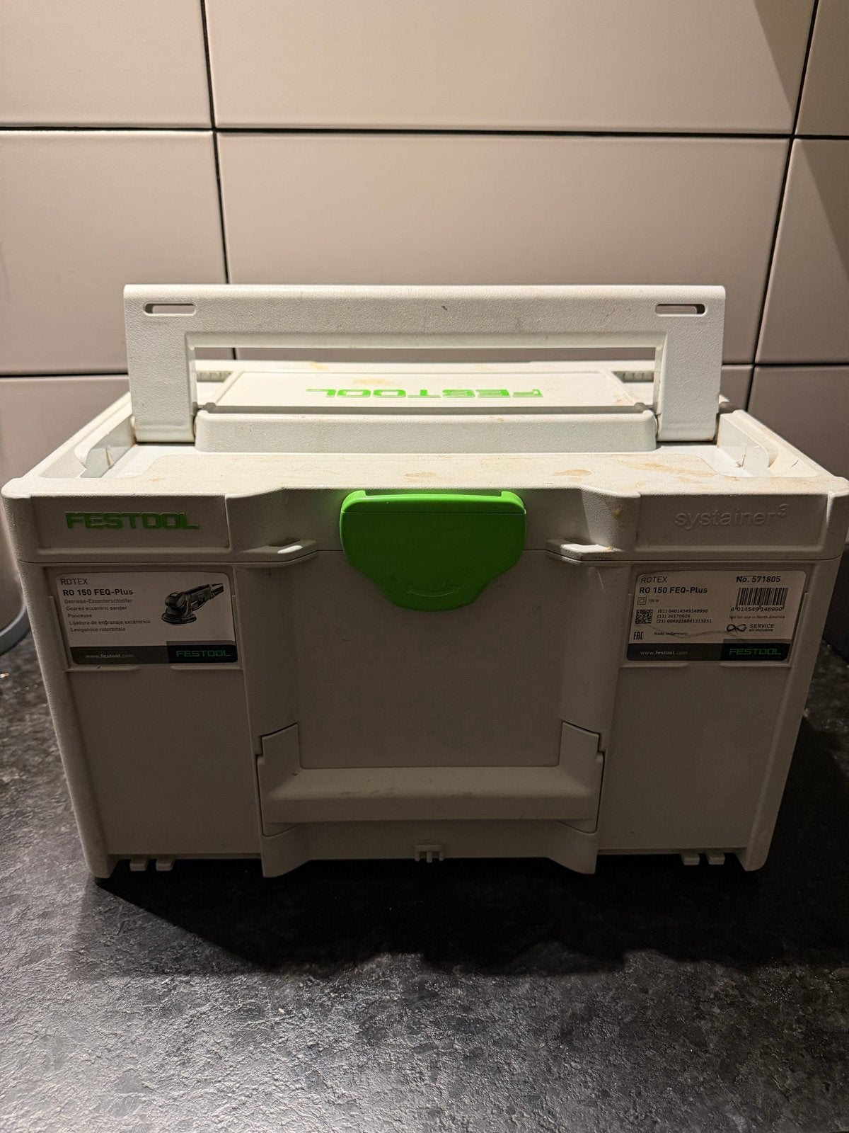 Foto 2 van Festool Rotex RO 150 FEQ-Plus Excentrische Schuurmachine
