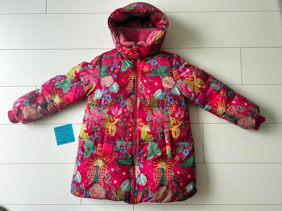 GEWELDIGE 🦚☀️🌸OILILY winterjas maat 152, Kinderen en Baby's, Kinderkleding | Kinder-kledingpakketten, Zo goed als nieuw, Ophalen of Verzenden