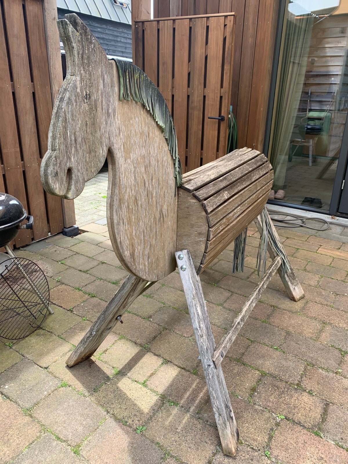 Houten paard - opknappertje, Ophalen, Gebruikt, Jongen of Meisje