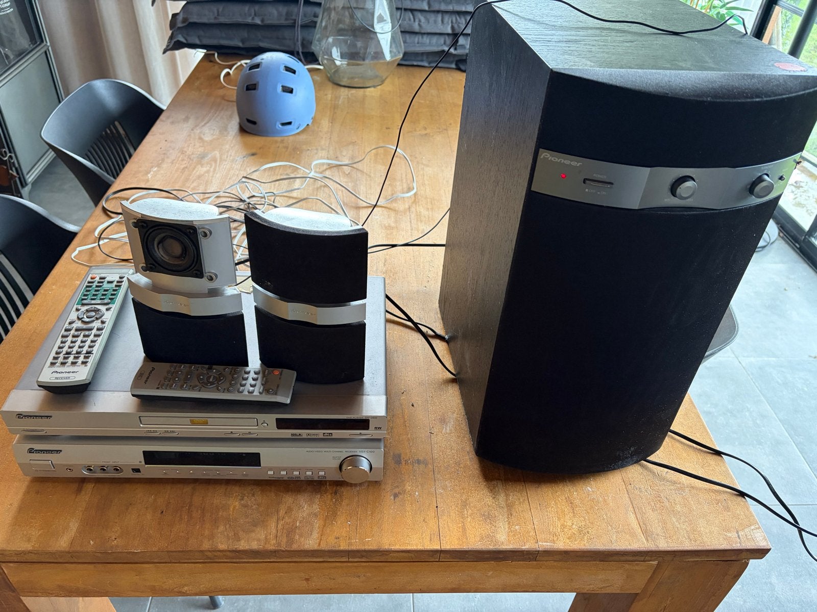 Pioneer Home Cinema Set met DVD-speler en 2.1 Geluidssysteem, Ophalen, Gebruikt, 2.1-systeem, Pioneer