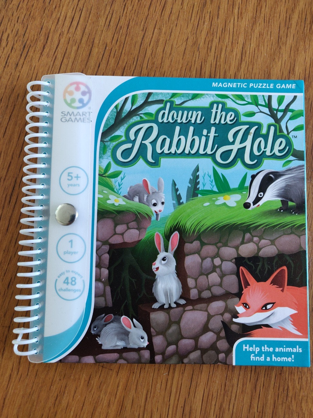 Smartgame Down the Rabbit Hole 5+, Ophalen of Verzenden, Zo goed als nieuw, Puzzelen