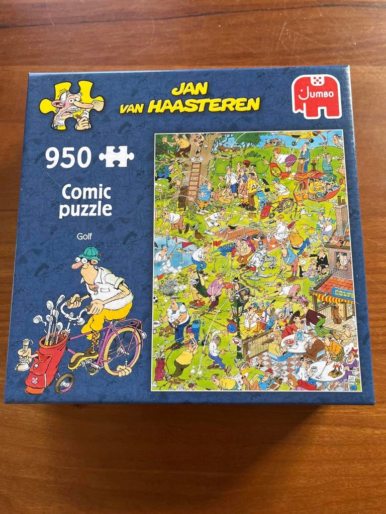Jan van Haasteren Golf Puzzel 950 stukjes, Ophalen of Verzenden, 500 t/m 1500 stukjes, Zo goed als nieuw, Legpuzzel