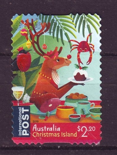 Christmas Island (kersteiland) Mi 935 gest, Ophalen of Verzenden, Gestempeld
