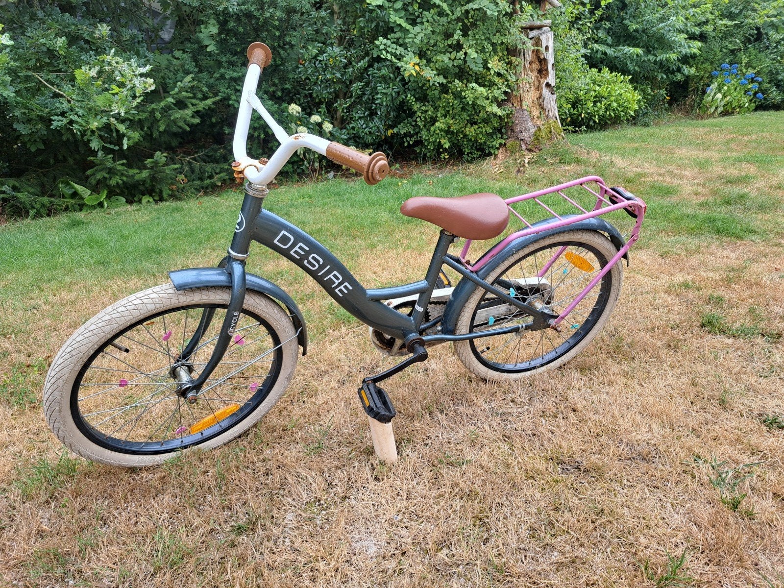 meisjes fiets 20 inch, Terugtraprem, Gebruikt, 20 inch, Ophalen