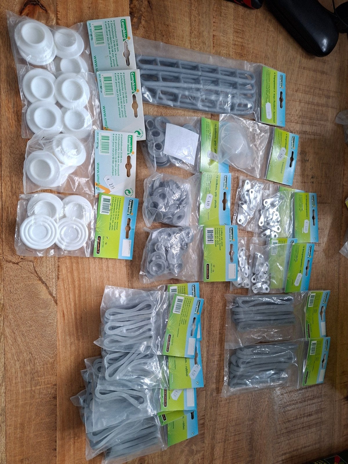 partij camping tent benodigdheden assortiment, Ophalen of Verzenden, Nieuw