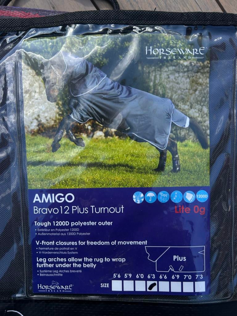 Amigo Bravo 12 plus Turnout (incl. 3 liners), Ophalen of Verzenden, Zo goed als nieuw