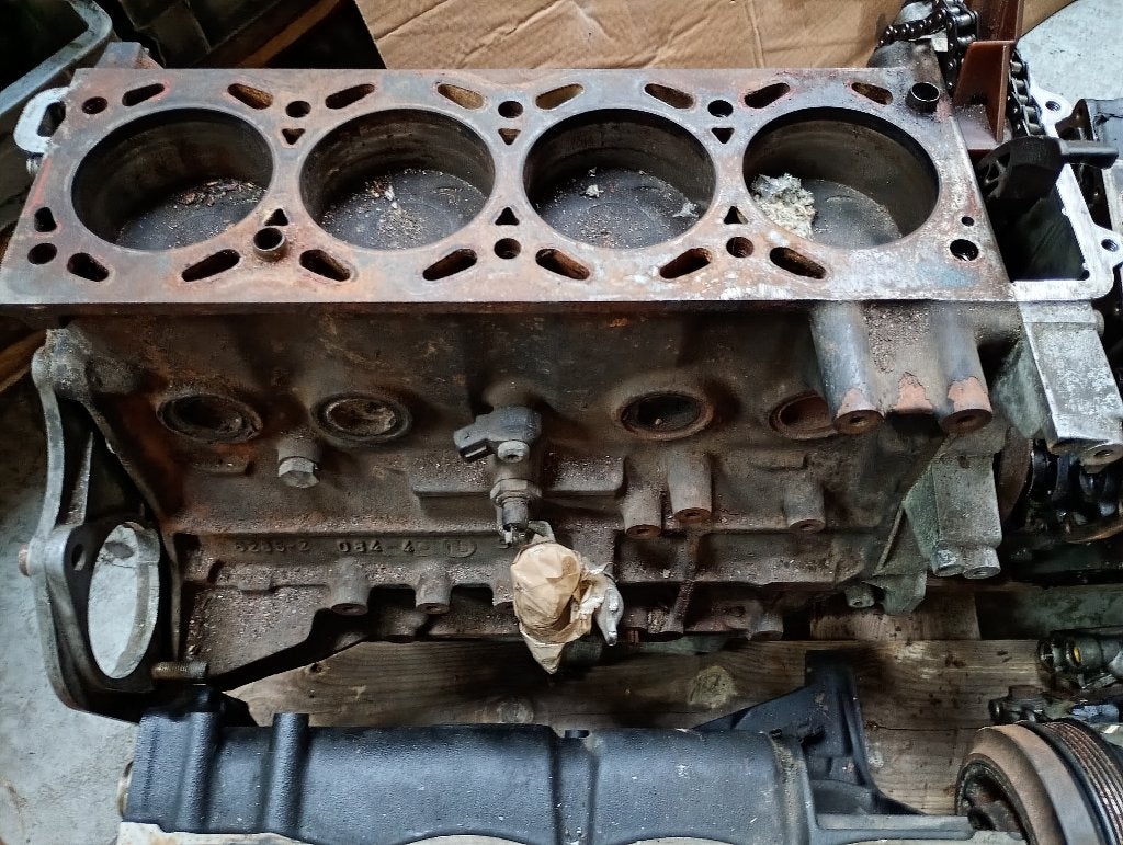 Motor Saab B206 (B204 zonder balansassen), Ophalen, Gebruikt, Saab
