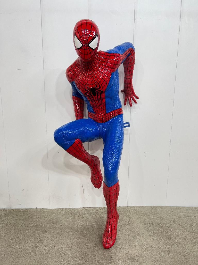 Spiderman Sculptuur - nieuw -, Overige onderwerpen, Rood, Kunststof, Ophalen of Verzenden