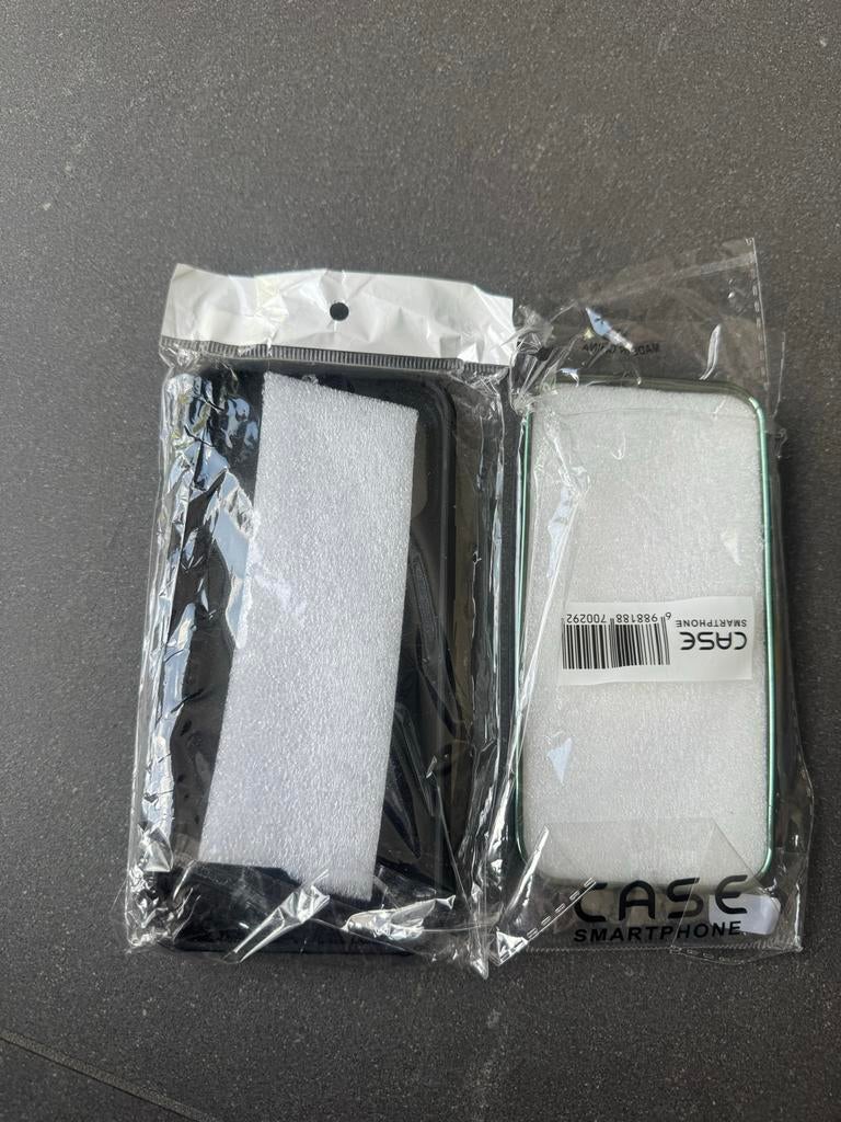 iPhone 15 Pro Max Hoesje met pashouder nieuw, IPhone 14 Pro Max, Blauw, Nieuw, Hoesje of Tasje